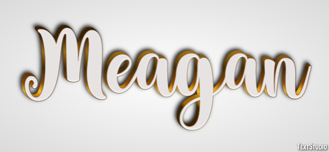 Meagan Text Effect