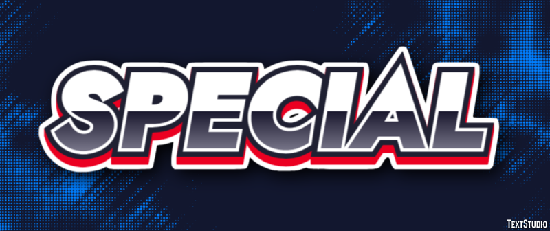 Special Text effect