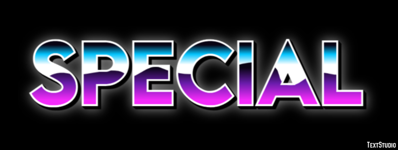 Special Text effect