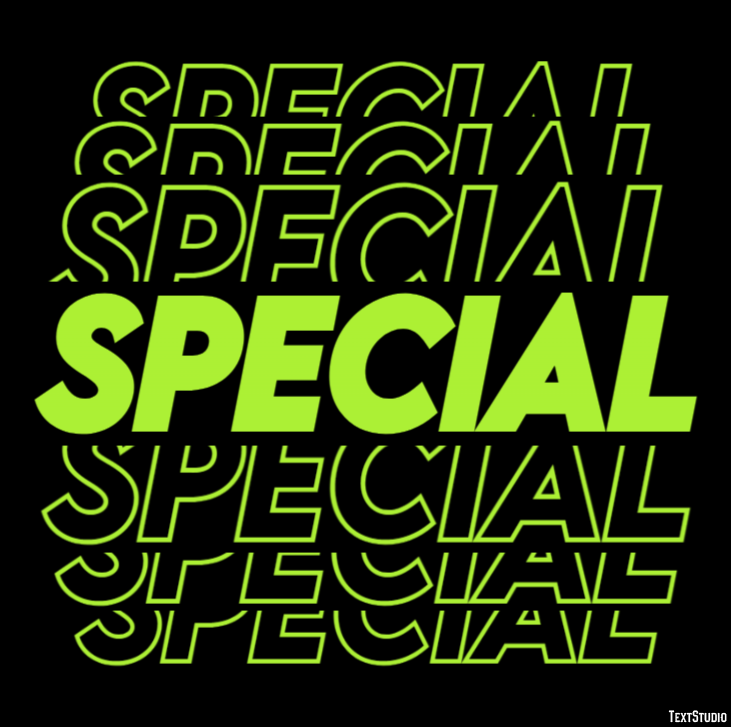 Special Text effect