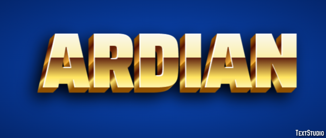 Ardian Text effect