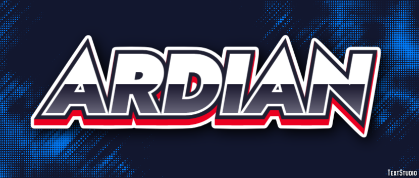 Ardian Text Effect