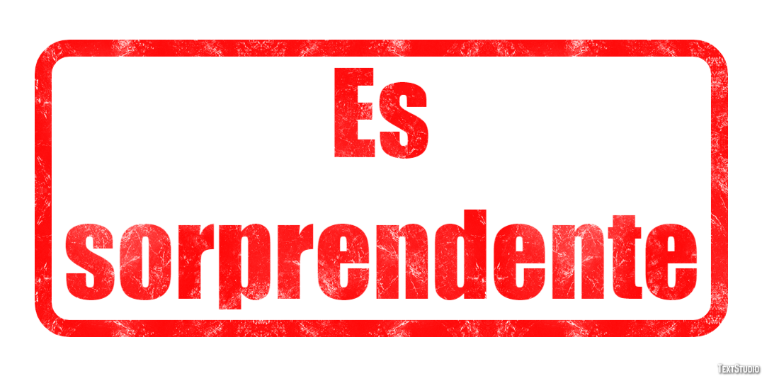 Es sorprendente Efecto de Texto