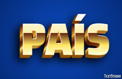 País Efekt tekstowy