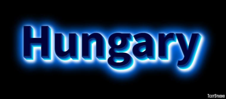 Hungary Text Effect