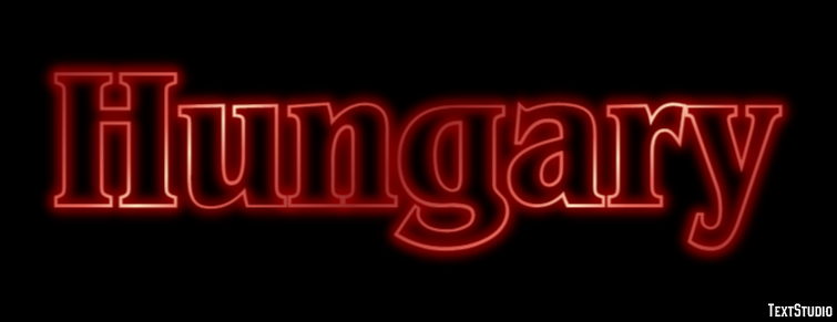 Hungary Text Effect