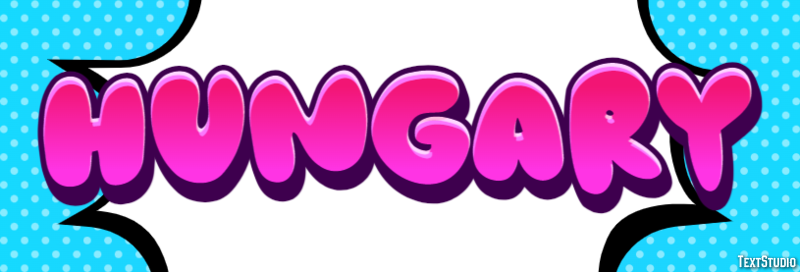 Hungary Text Effect