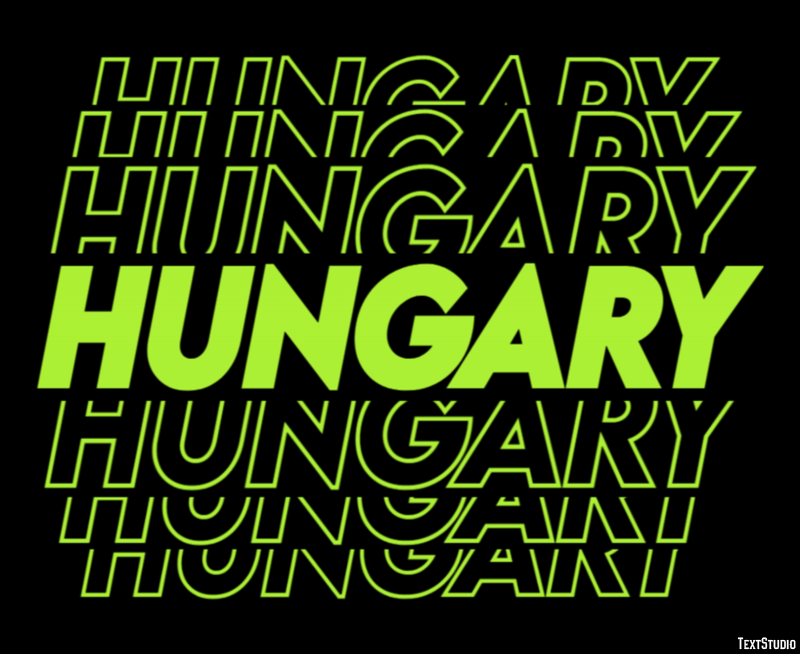 Hungary Text Effect