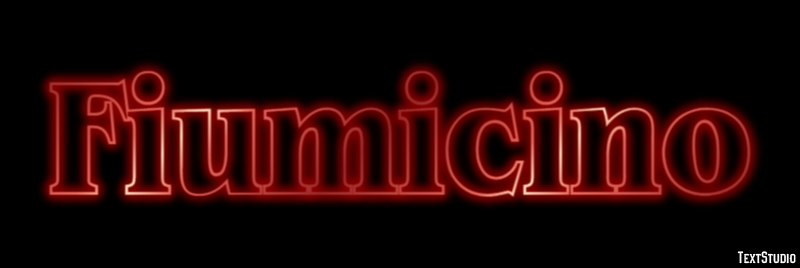 Fiumicino Effet de Texte