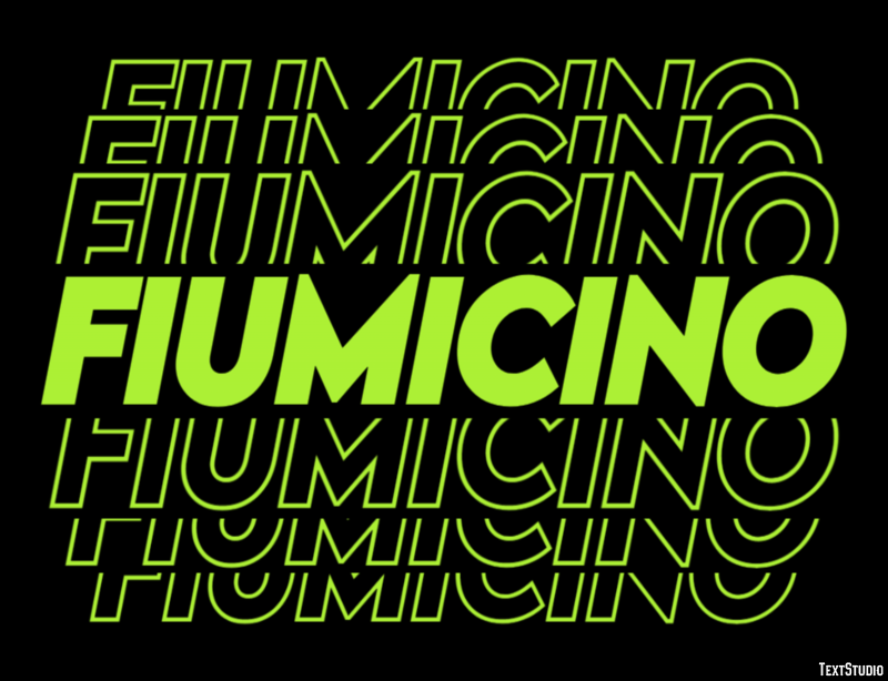 Fiumicino Text Effect