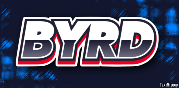 Byrd Text Effect