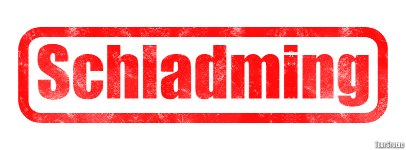 Schladming Efekt tekstowy