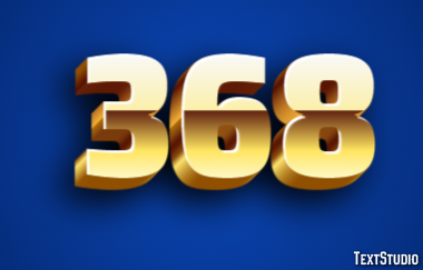 368 Text Effect