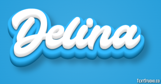 Delina Text Effect