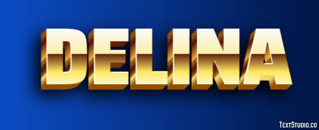 Delina Text Effect