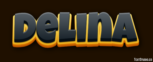 Delina Text Effect