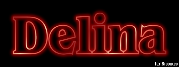 Delina Text Effect