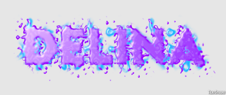 Delina Text Effect