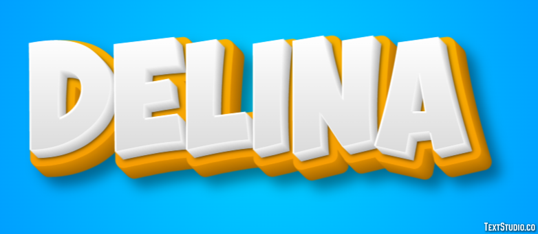Delina Text Effect