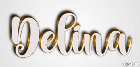 Delina Text Effect