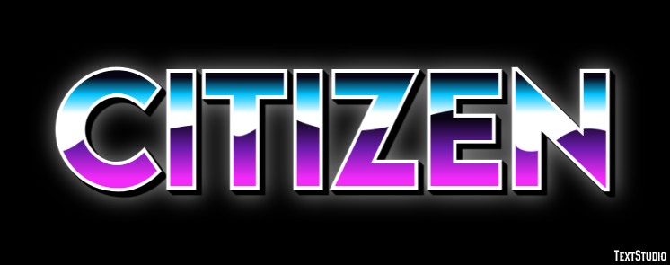 Citizen Texteffekt