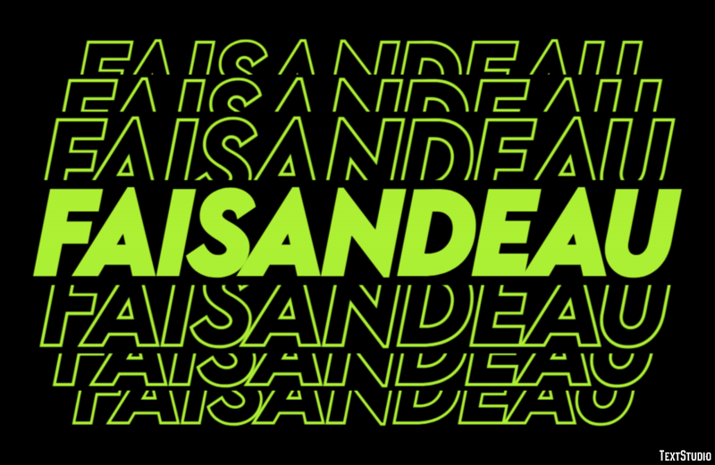 Faisandeau Effet de Texte