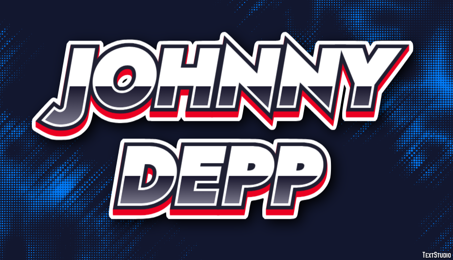 Johnny Depp Metin Efekti
