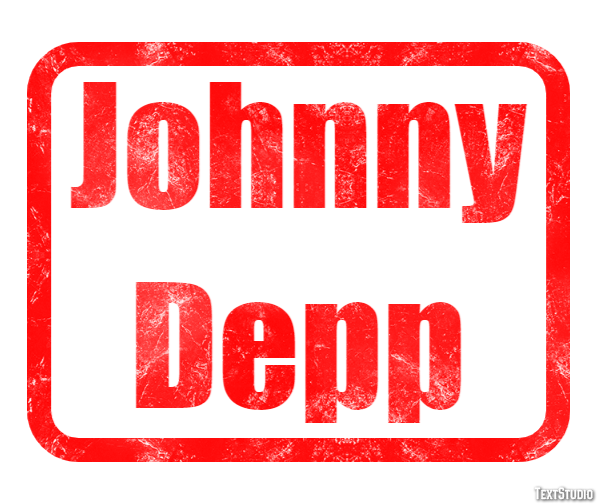 Johnny Depp Metin Efekti