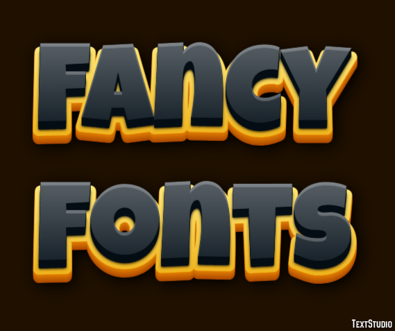 Fancy Fonts Text Effect