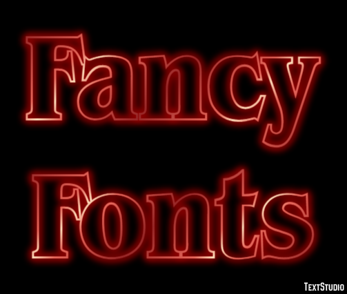 Fancy Fonts Text Effect