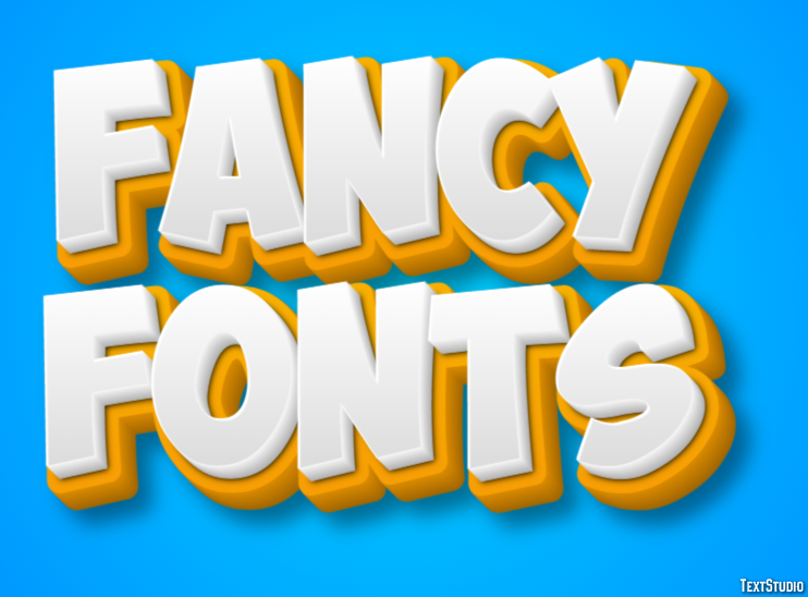 Fancy Fonts Text Effect