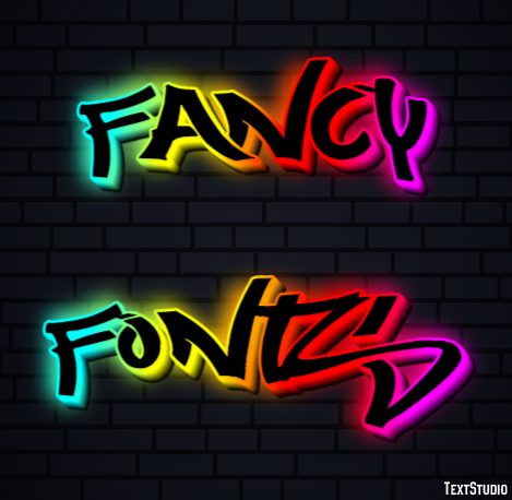 Fancy Fonts Text Effect