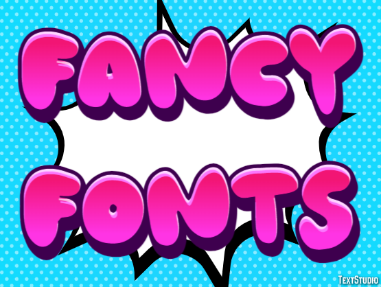 Fancy Fonts Text Effect