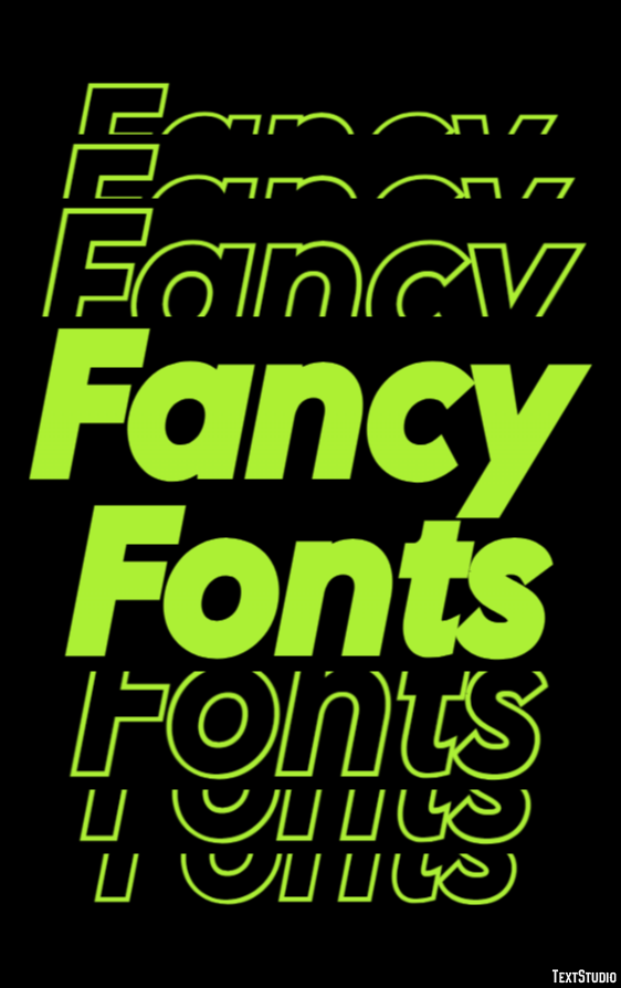 Fancy Fonts Text Effect