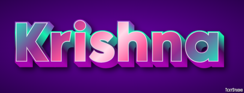 Krishna Text Effect