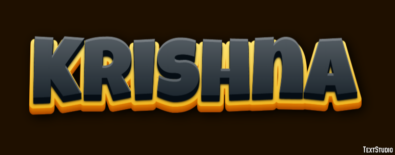 Krishna Text Effect