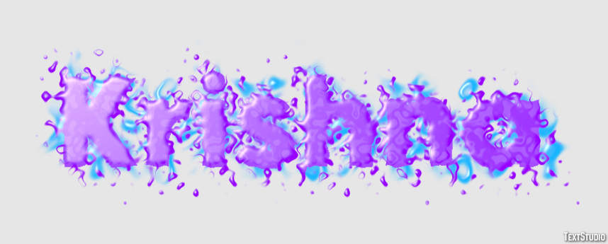 Krishna Text Effect