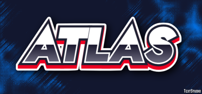 Atlas Efekt tekstowy