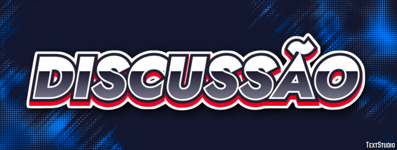 Discussão テキスト効果