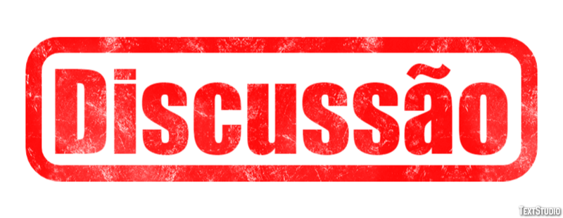 Discussão テキスト効果