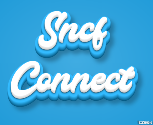 Sncf Connect Tekst effect
