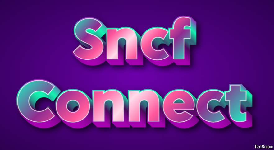 Sncf Connect Tekst effect