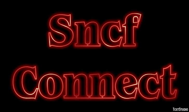 Sncf Connect Efekt tekstowy