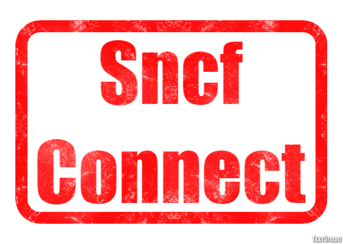 Sncf Connect Efekt tekstowy
