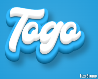 Togo Texteffekt