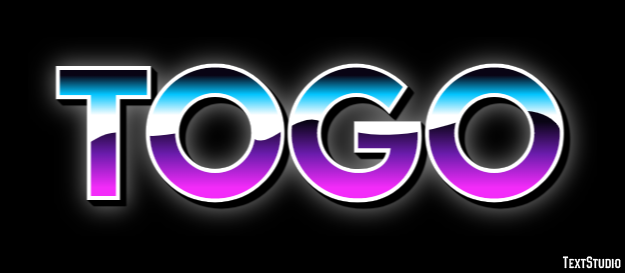 Togo Efecto de Texto