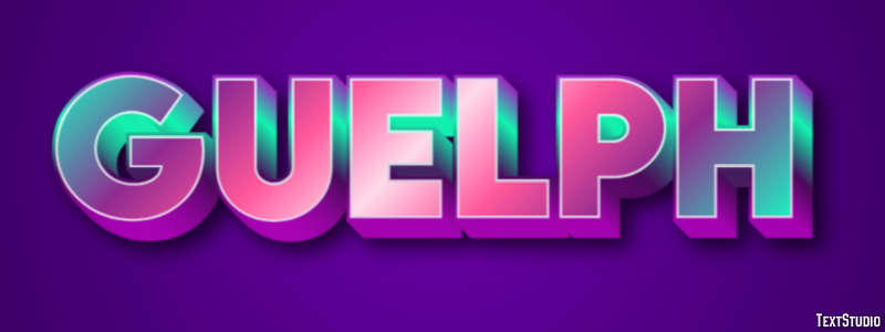 Guelph Effetto testo