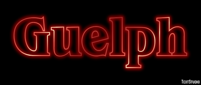 Guelph Effetto testo