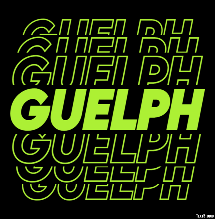 Guelph Effetto testo