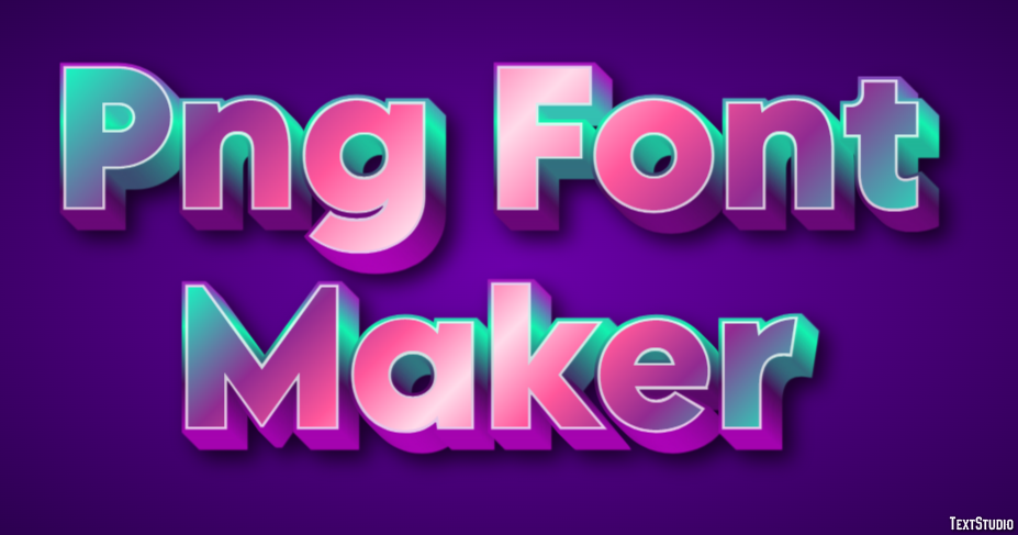 Png Font Maker Efekt tekstowy
